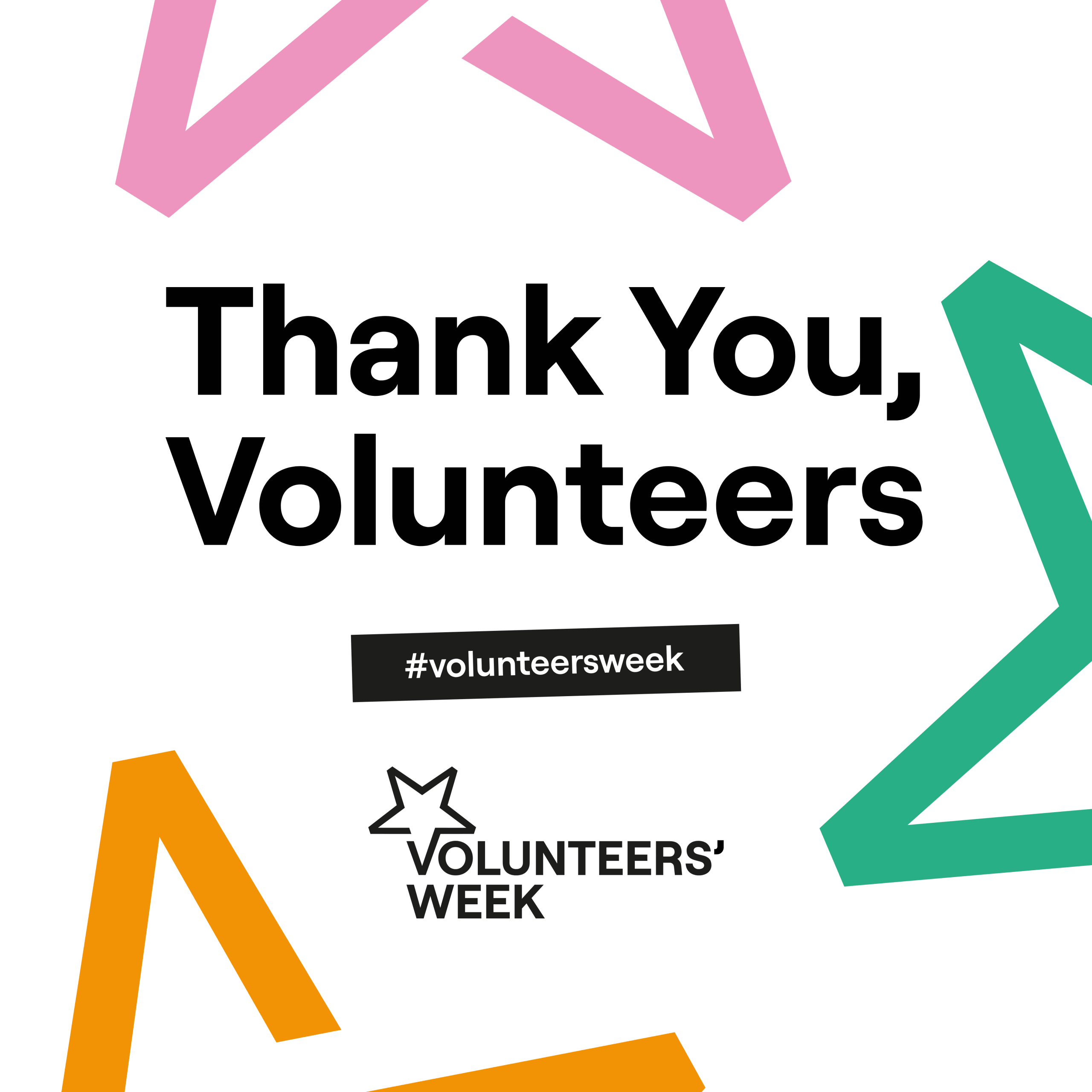 Volunteers Week Thank You Social Square
